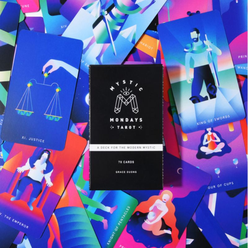 Cartas De Tarot Futurista-4Evah Young