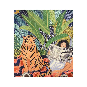 Colcha Moça E O Tigre-4Evah Young