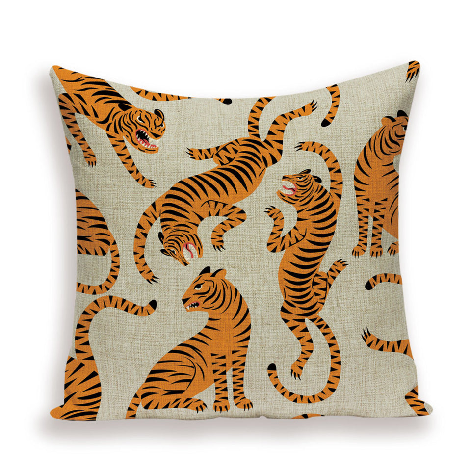 Capas De Almofada Tigres-4Evah Young