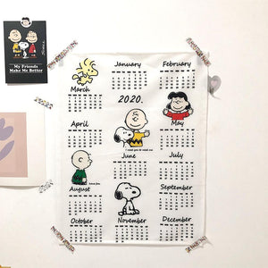 Calendários Snoopy 2020-4Evah Young