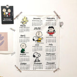 Calendários Snoopy 2020-4Evah Young