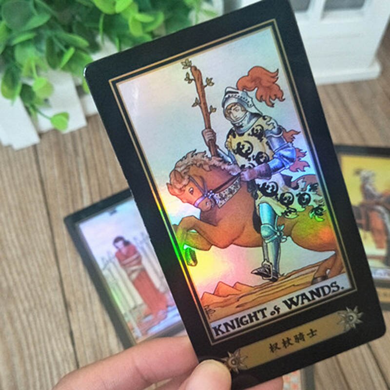Cartas de Tarot Holográfico-4Evah Young