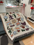 Colcha Keith Haring Colorida-4Evah Young