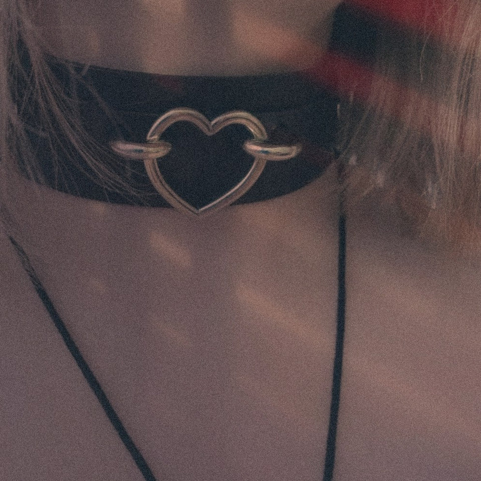 Choker Coração Heart-4Evah Young